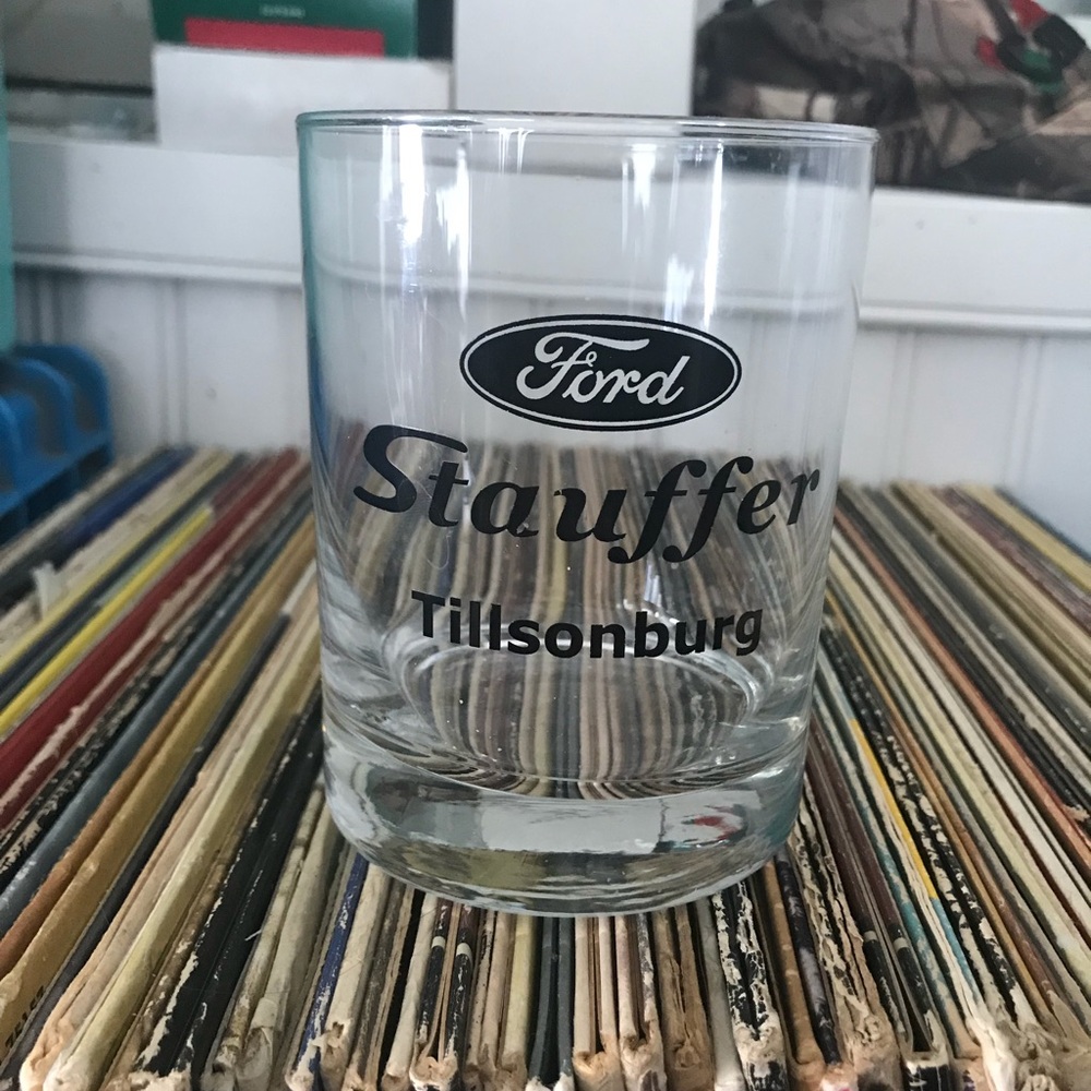 S T A U F F E R/ F O R D shot glass